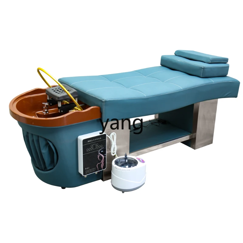 Yjq Toudao Soup Shampoo Chair Fumigation Water Circulation Lying Completely Beauty Salon Head Fumigation Massage Couch