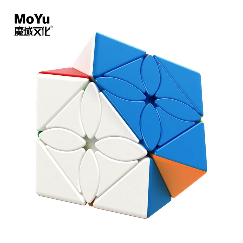 Moyu Meilong Ivy Magic Speed Cube Stickerless Professional Meilong Megaminx Fidget Toys Cubo Magico Puzzle Meilong Polaris