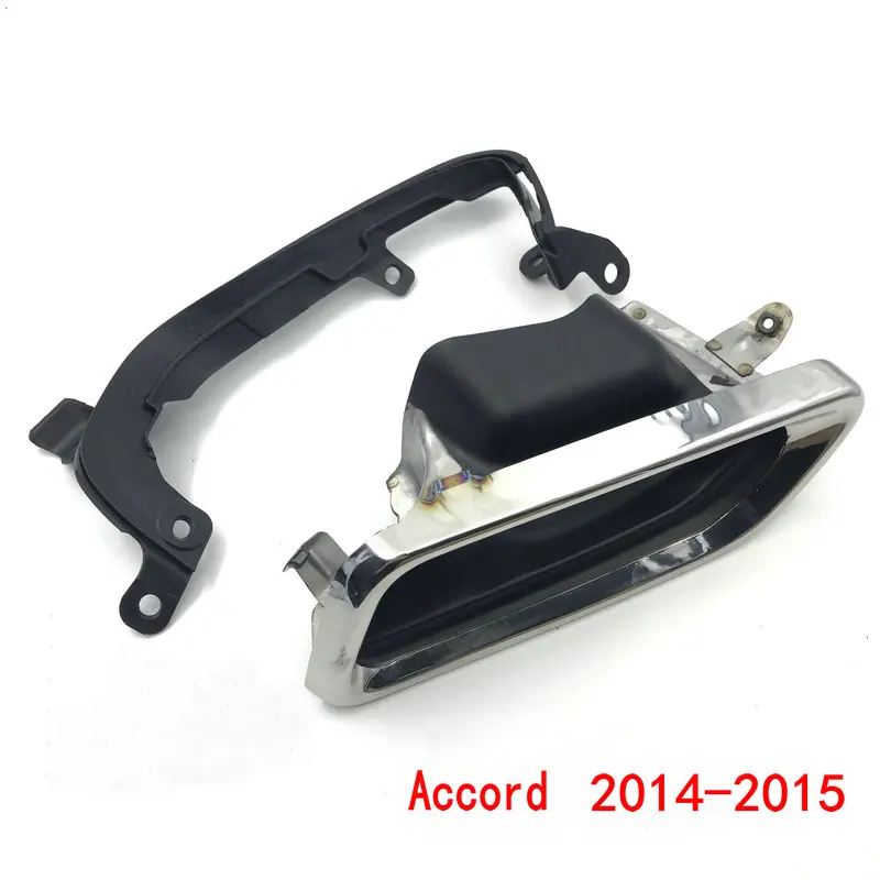 For  Accord 2014-2018  Stainless steel tail throat bracket  exhaust pipe  Muffler sleeve trim cover