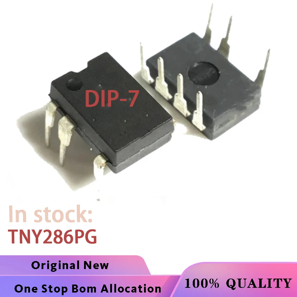 (10PCS) TNY286PG TNY286 TNY286P DIP7 Chipset