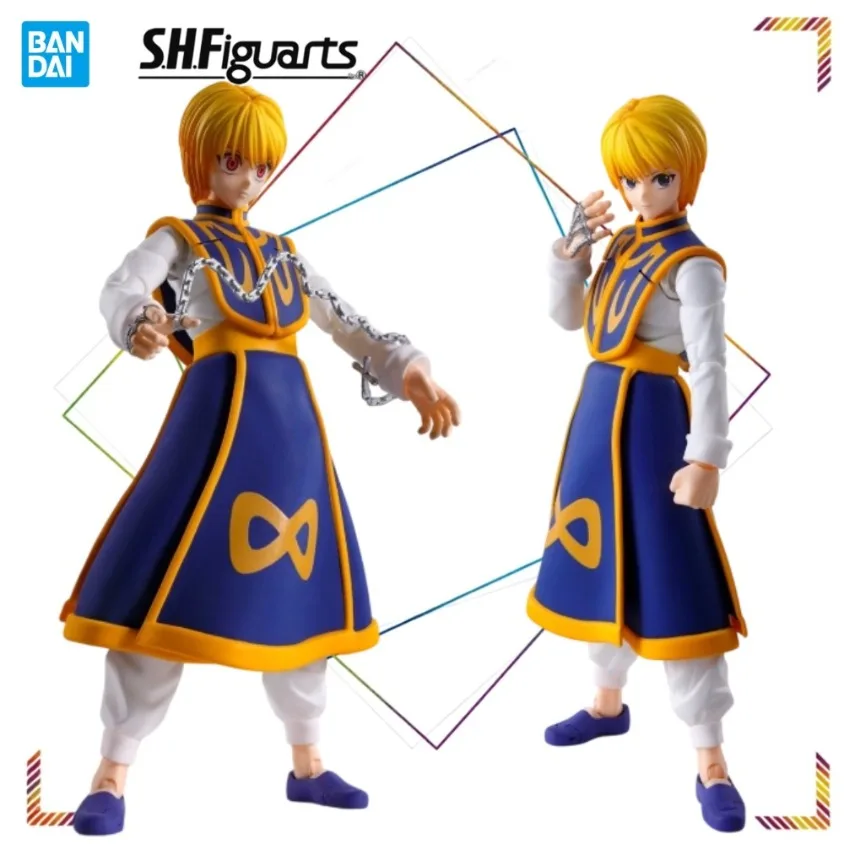 

BANDAI S.H.Figuarts Kurapika Action Figures Hunter X Hunter Anime Collection Model Gift Toy