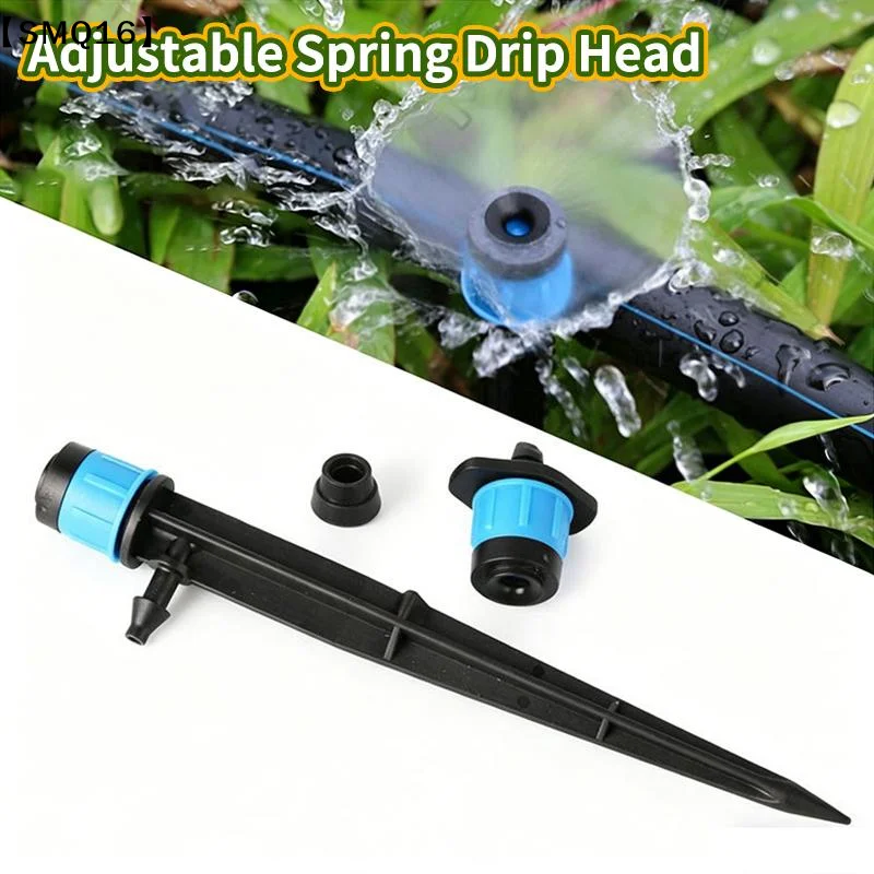 10Pcs/20Pcs Kits 18cm Drip Emitters Perfect For Tube Adjustable 360Degree Water Flow Drip Irriga System For Watering System【SMQ】