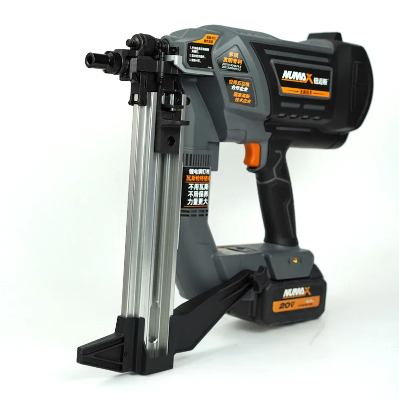 NUMAX LD40-N Lithium steel nail gun for concrete, plumbing, doors and windows