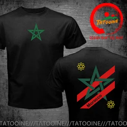 Vintage MA Morocco Flag T Shirt Men Women Sports tshirt Moroccan Spirit Totem Emblem T-Shirt Maroc MAR Clothing Homme 2024 Shirt