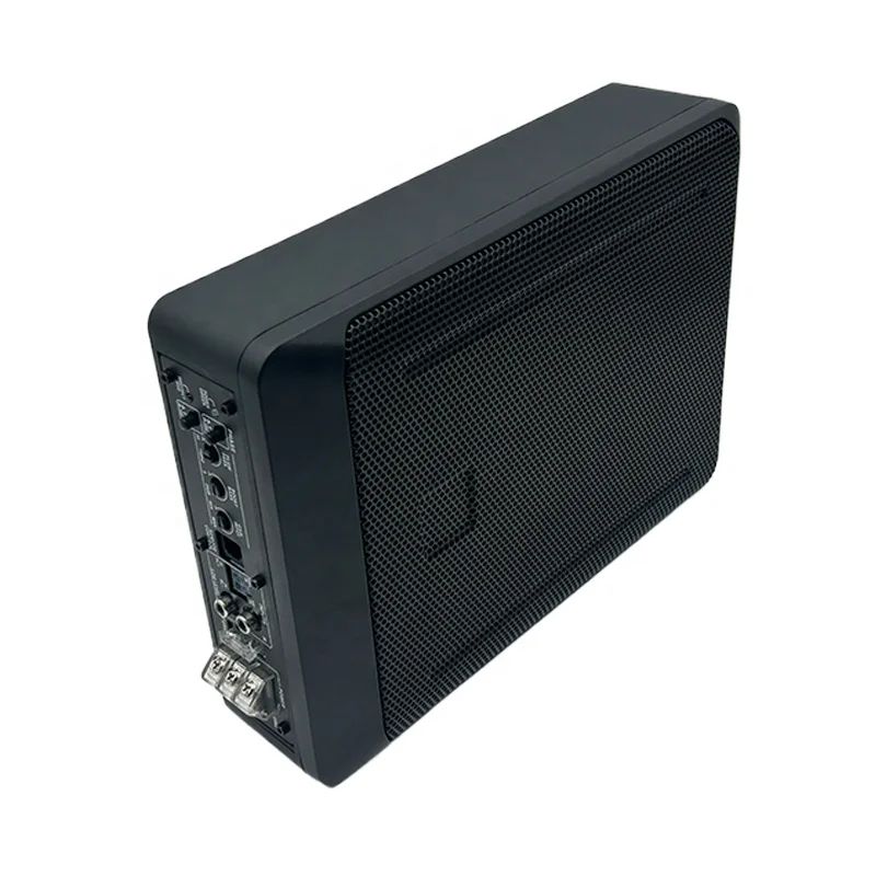 알루미늄 합금 우수한 음질 6X9인치 액티브 언더시트 차량용 서브우퍼 고출력 12V 슬림 카 서브우퍼