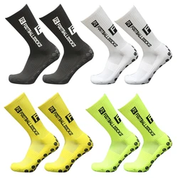 1 Pair Professional Dispensing Soccer Socks Unisex Round Non Slip Sports Suction Gripper Socks Cycling Sportswear