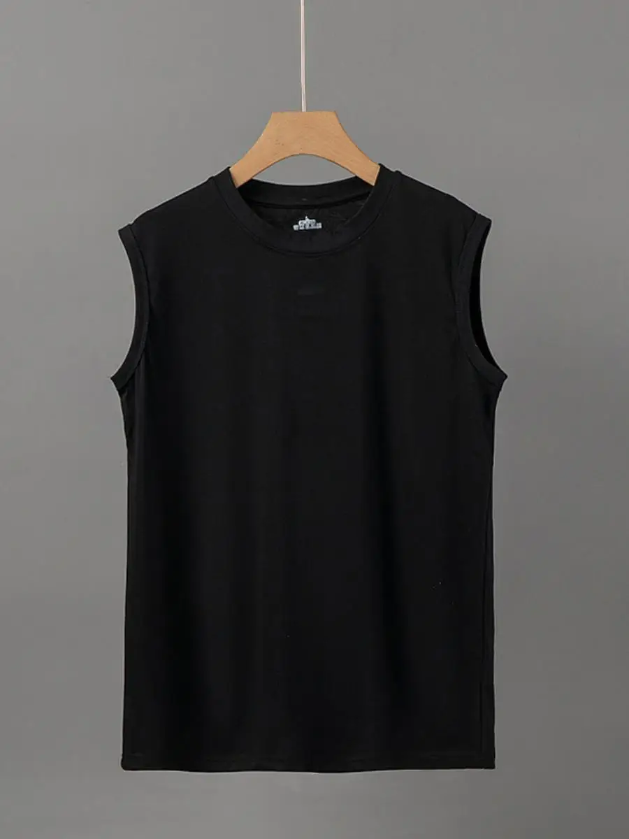 Gilet d'été pour hommes, marque Faion, Svel, pur coton, Fitn, Sport, vêtements d'extérieur, blanc, ort Sve, t-shirt, couche de Base