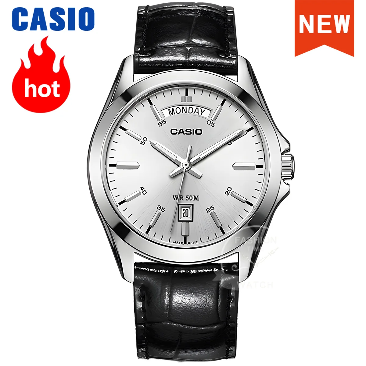 Zegarek Casio zegarek męski top marka luksusowy zestaw zegarek kwarcowy 50m wodoodporny zegarek męski sportowy zegarek wojskowy relogio masculino