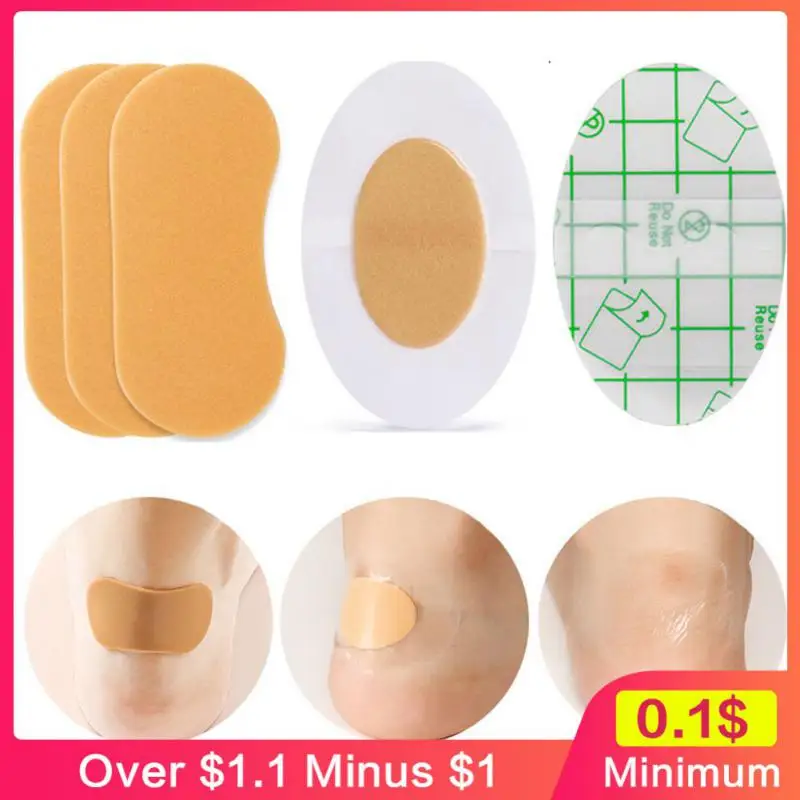 Skin-friendly Foot Care Sticker Waterproof Foot Care Sticker Pack Heel Protection Enhance Foot Support Adhesive Heel Sole Pad