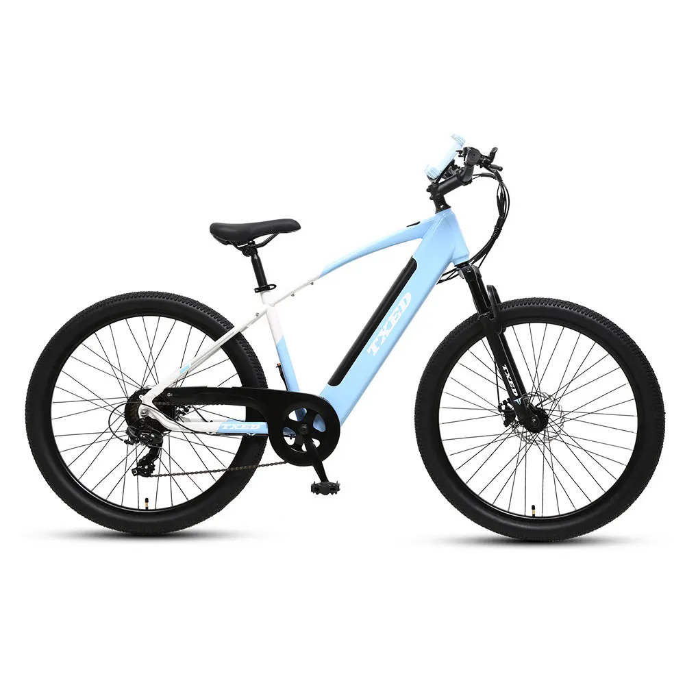 

Unique Designed Alloy Frame 7 Speed Electric Mountain Bicycle 48V/10.4Ah Lithium Battery Powered Electric Mountain Bicycle
