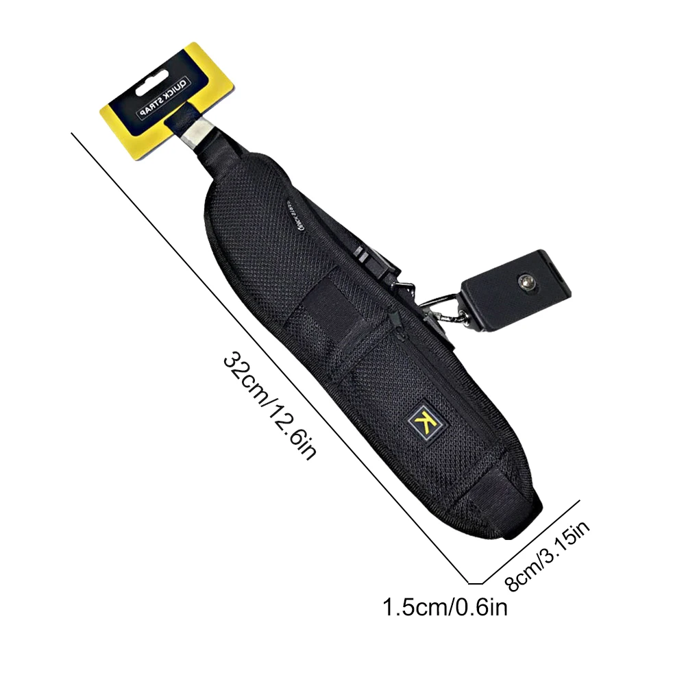 حزام كاميرا SLR محمول مضاد للانزلاق حزام كتف للكاميرا حزام رقبة للكاميرا السريعة لكاميرا Canon/Nikon/Sony/Olympus/DSLR #4