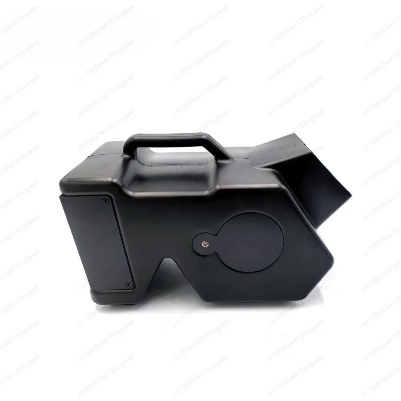 

New-style Roller Design Battery Powered 1L Liquid Container 50 Sqm Coverage Area Automatic Bubble Blower for Mobile Entertainer