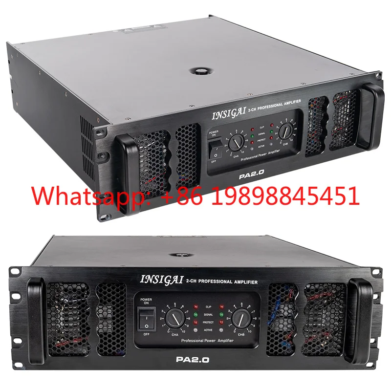 

3U Channel Class Power Amplifier Power Subwoofer Audio Power Amplifier 2 h Big Amplifiers Outdoor Dj Professional High