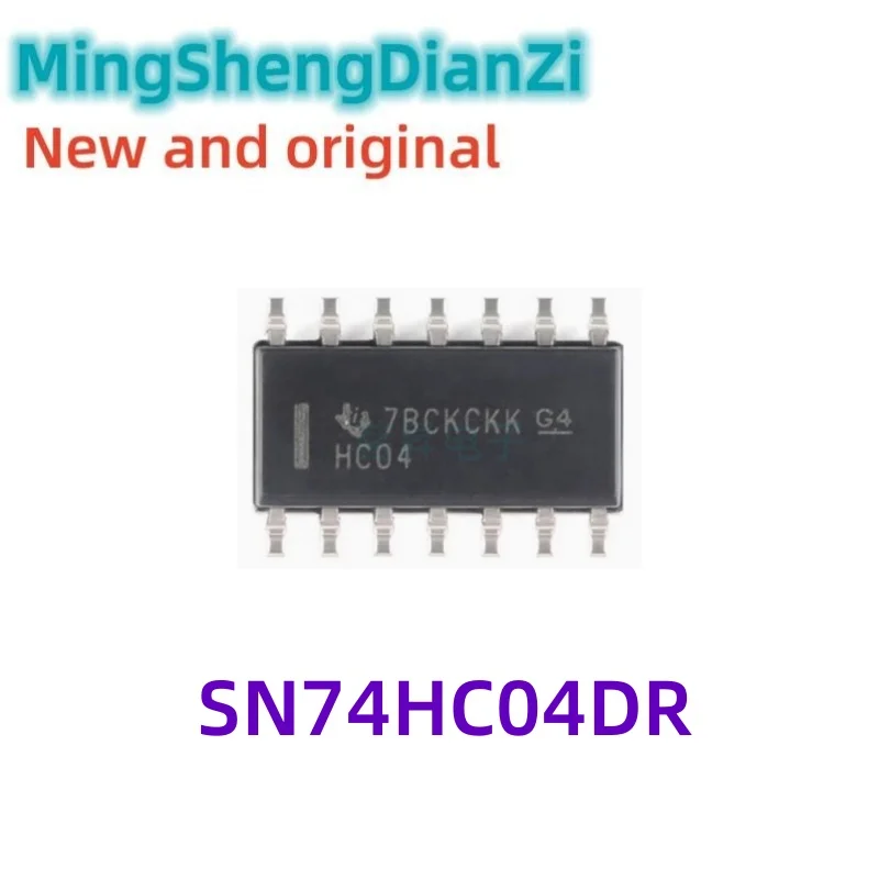 10PCS Brand new original SN74HC04DR silk screen HC04 SOP-14 six-way inverter chip logic chip