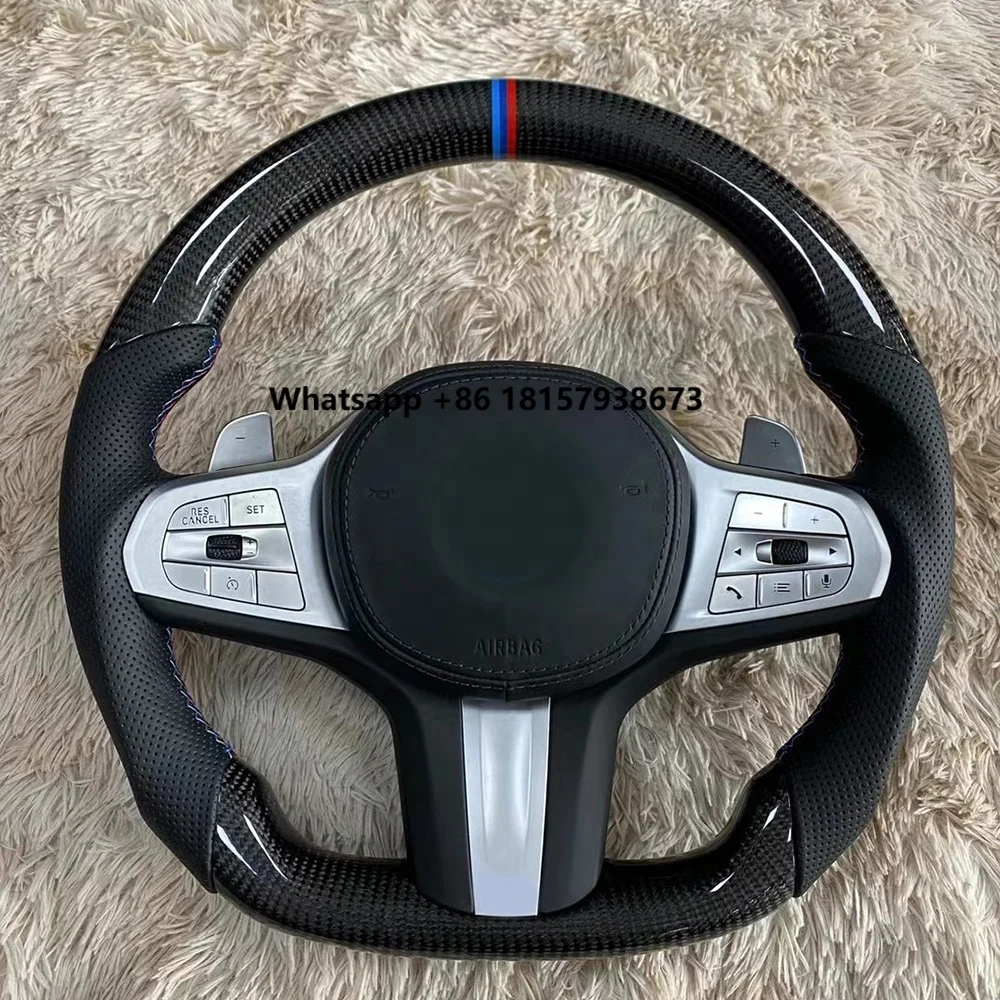 

Car Steering Wheel for All Series E39 E46 E60 E70 E71 E90 F10 F20 F30 Smart Control Carbon Fiber Interior Accessories