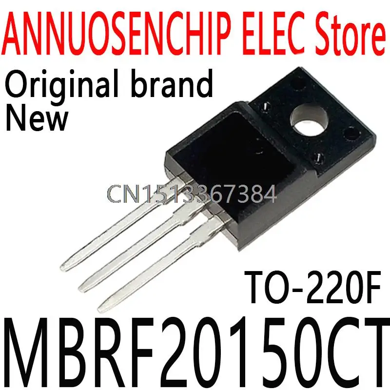 10PCS New and Original MBRF20150 SP20150CT 20150CT TO-220F 20A 150V MBRF20150CT   