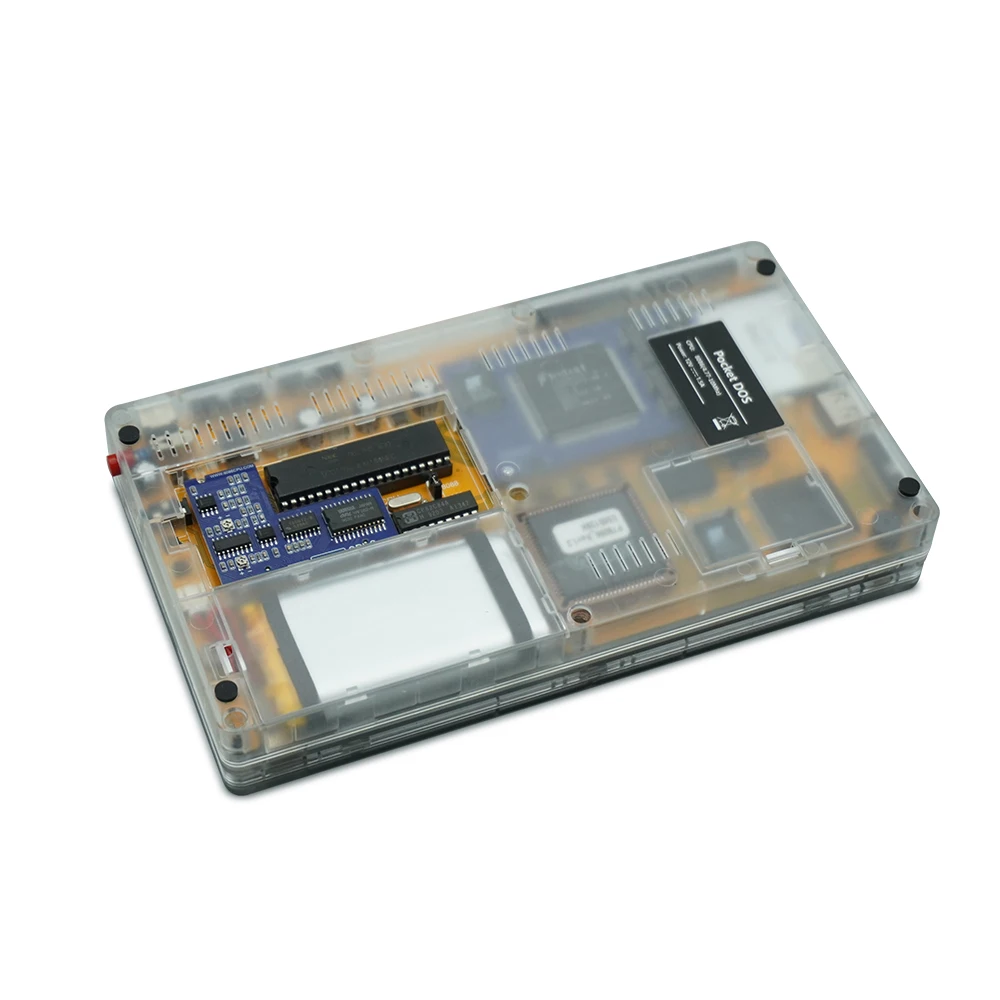 Pocket Dot 8086 CPU Laptop Computer, Placa Gráfica VGA, Serial, Paralela, Apto para PC, XT, Máquina Compatível, Microcomputador