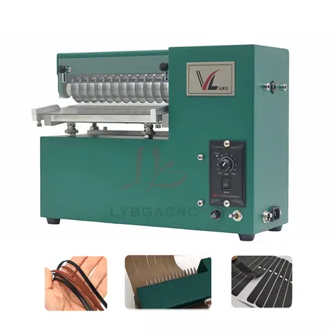 Leather Slitter Machine Belt Cutter Strap Tanned Cutting Machine Edge Folding Laminating Machine Leather craft Slicer Cutting