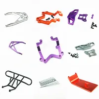 CNC Aluminum Alloy Front Rear Bumper Skid Plate fit HPI Rovan Rofun Baja Buggy 5B SS 5T King Motor 1/5