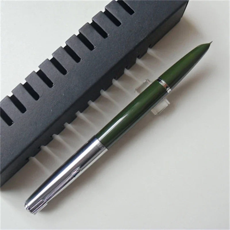 YONGSHENG 601 Multicolored Steel Cap Vacumatic Fountain Pen Large EF/F Iridium Nib Resin Ink Pen Office School Stationery