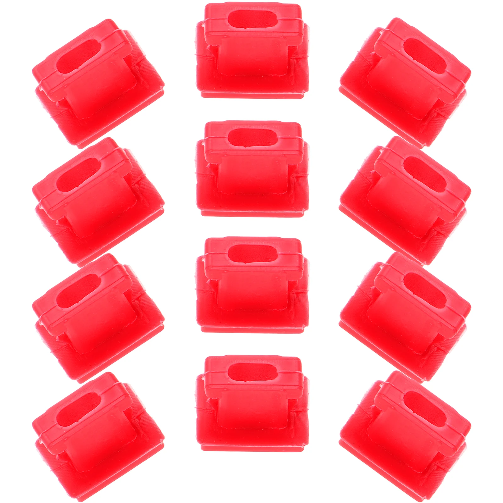 

50 Pcs Dashboard Center Panel Red Nylon Hardwire Kit for SUV Truck Interior Trim Replacement Moldings