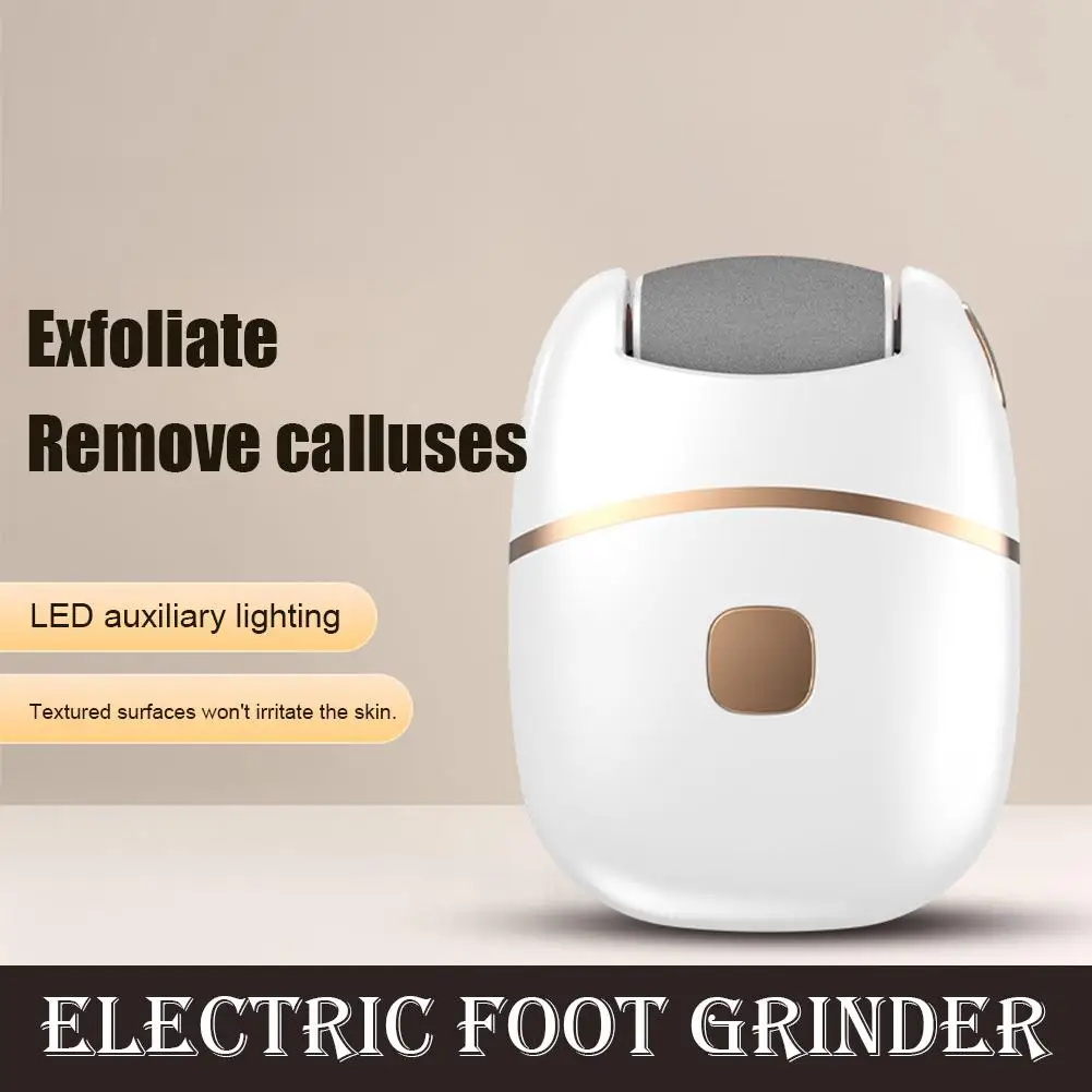 Elektryczny pilnik do stóp, urządzenie do pedicure, usuwacz zrogowaceń, akumulatorowy skrobak do martwego naskórka, polerka, szlifierka, pielęgnacja popękanych pięt.