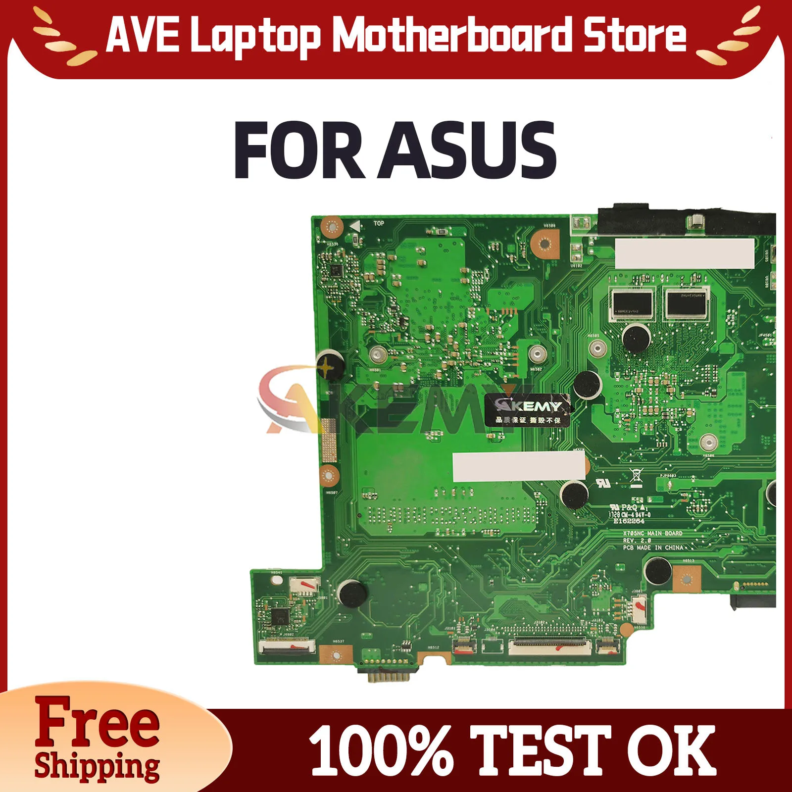 carte-mere-x705nc-pour-asus-vivobook-17-x705na-x705n-carte-mere-pour-ordinateur-portable-n3350-n4200-gt810m-entierement-testee