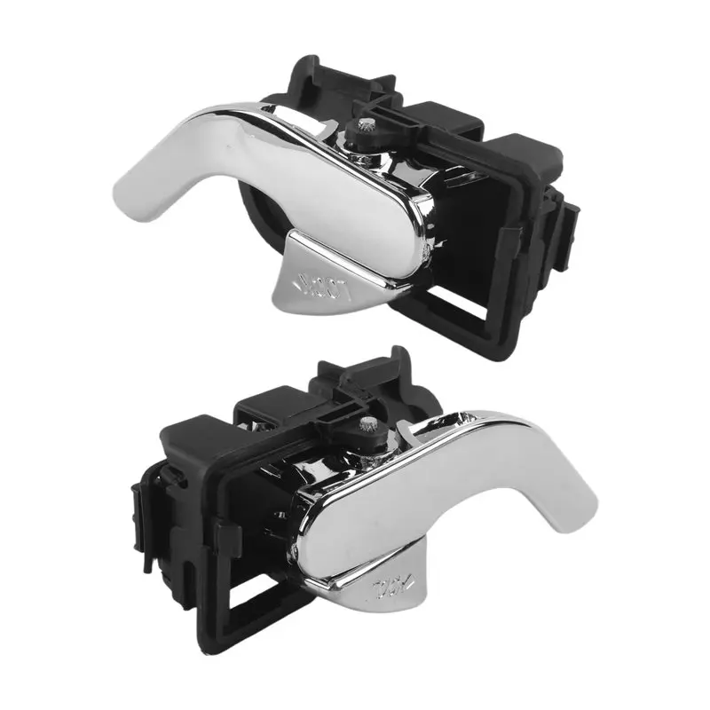 AS57-1Pair Car Inner Door Handle Chrome EV58-59330-A EV58-58330-A For Ford Escape 2003-2012 Repla Interior Door Pull Trim