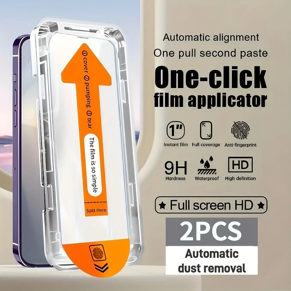 2 Stücke HD Klar Gehärtetes Glas Displayschutzfolie für IPhone 16 15 14 13 12 11 Pro Mini Gehärtetes Glas Für IPhone XR XS Max Glas