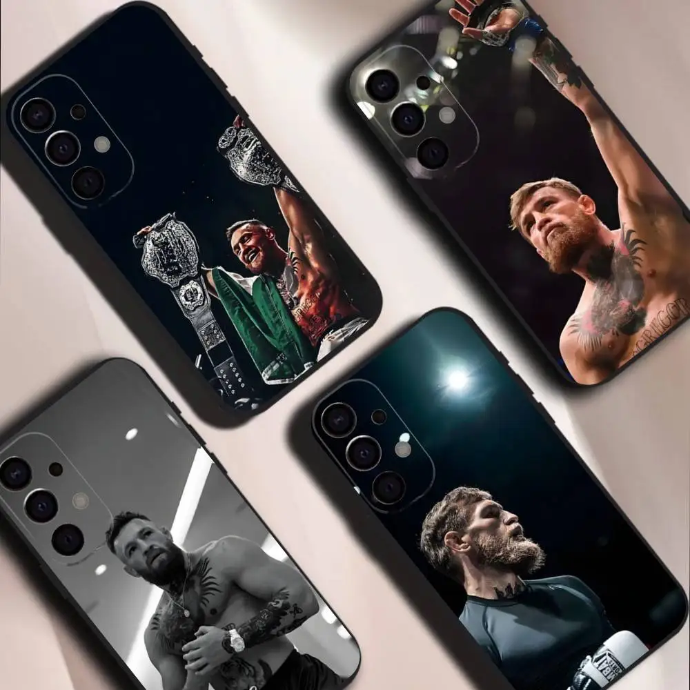C-Conor M-McGregor Shockproof Phone Case For Samsung S26,S25,S24,S21,S22,S23,S30,Ultra,S20,Plus,Fe,Lite,5G Black Cover
