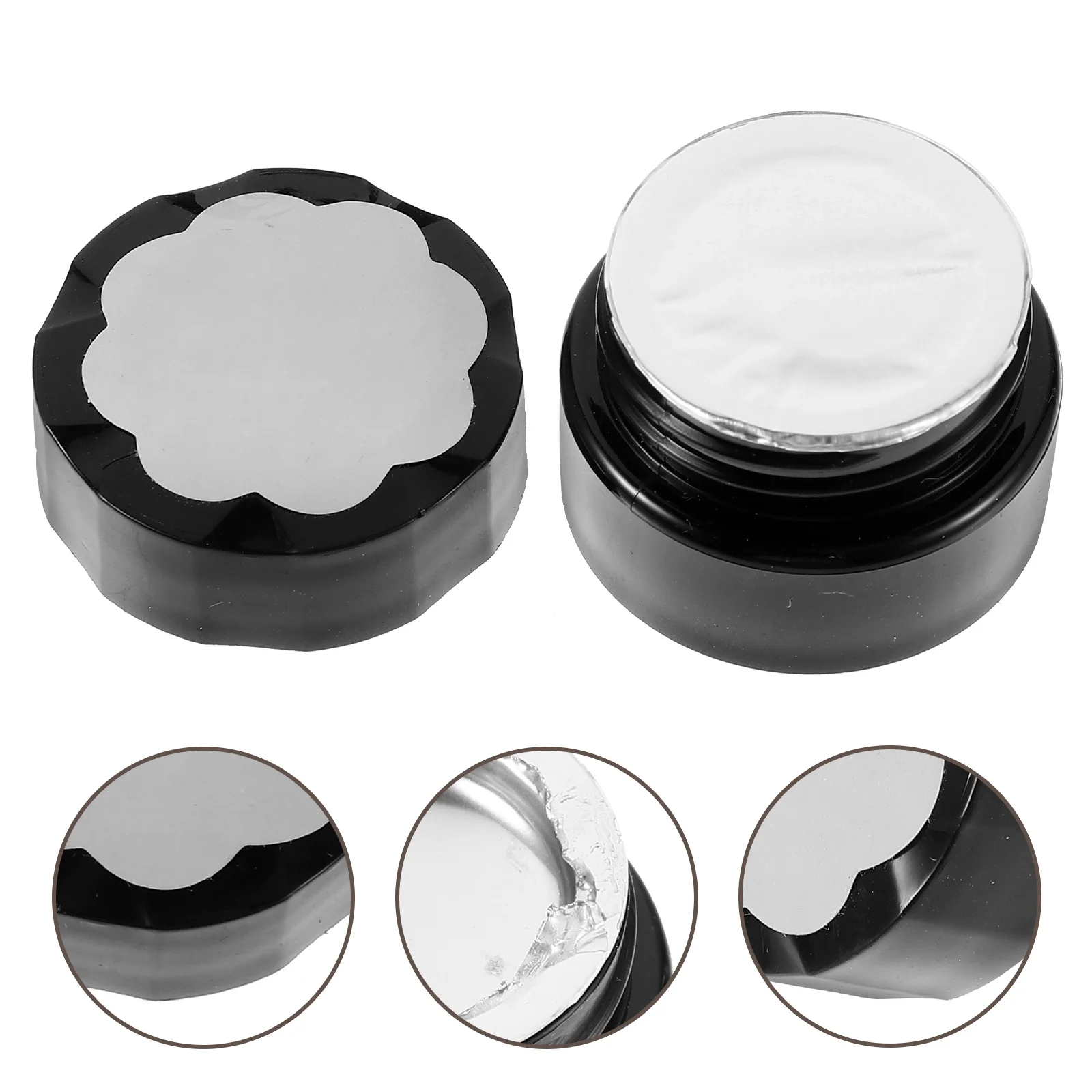 1 قطعة معدن الفضة جيل للأظافر البولندية فلاش مسحوق نقع قبالة مجموعة طلاء الأظافر القابلة للإزالة DIY مانيكير مسحوق بريق ملون