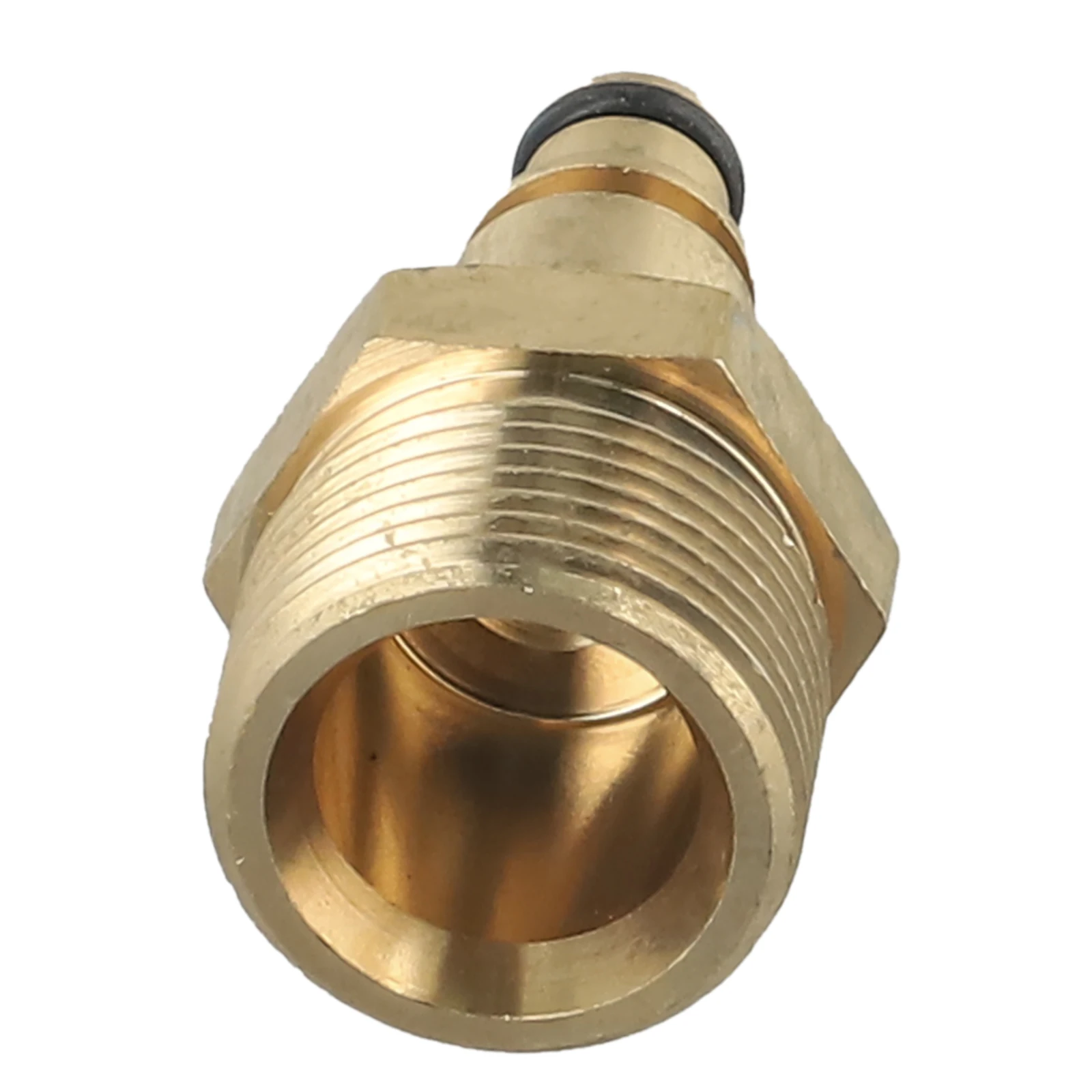 Brass for m22 Male Thread Adapter for High Pressure Washer Hose Quick Application Fits AR Leach Series Units Brass