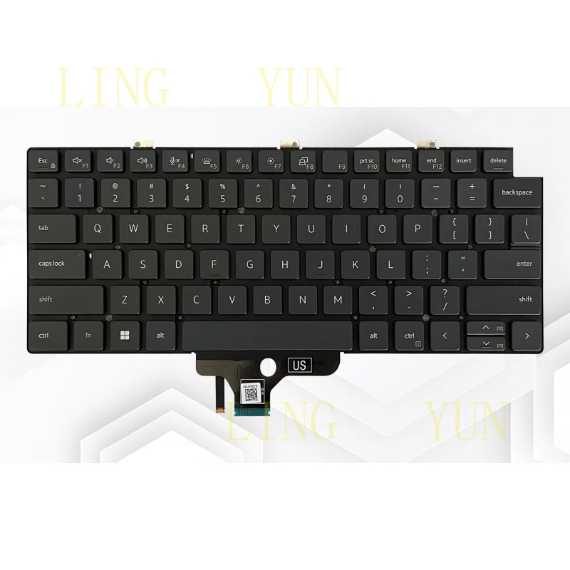 z   for Dell Latitude 5320 5330 5340 7320 7330 2-in-1 P138G keyboard