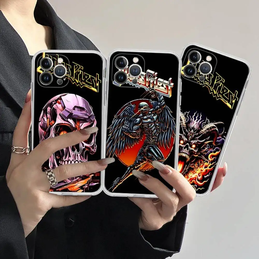 Heavy J-judas-P-priest Metal Band For IPhone 17 16 16e 15 14 13 12 11 Pro Max Mini Plus Phone Case