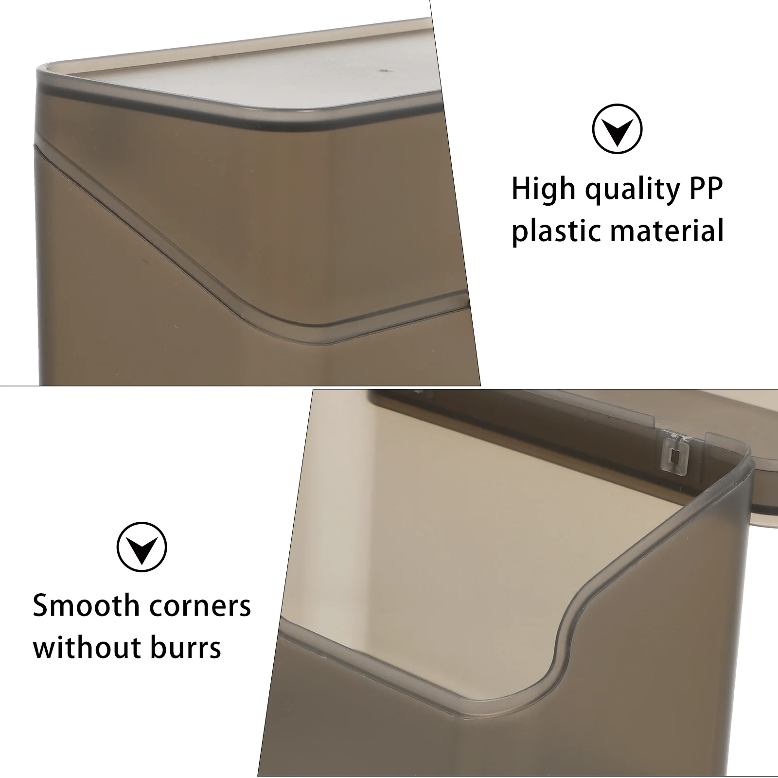 

Clear Large Capacity Makeup Organizer Case For Cosmetics Lipstick Foundation Blush Eye Shadow Powders Storage Box Dust Proof