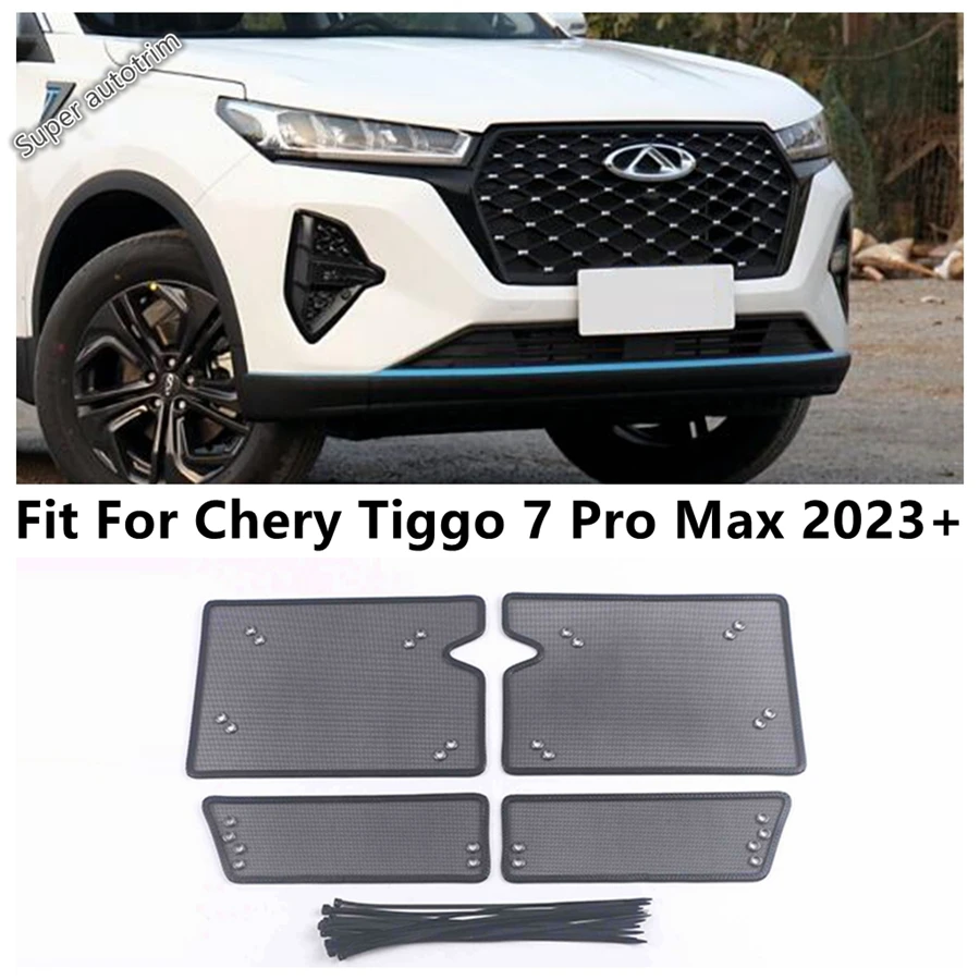 

Car Front Middle Grille Insect Net Screening Insert Mesh Anti Dust Protection Accessories For Chery Tiggo 7 Pro Max 2023 2024