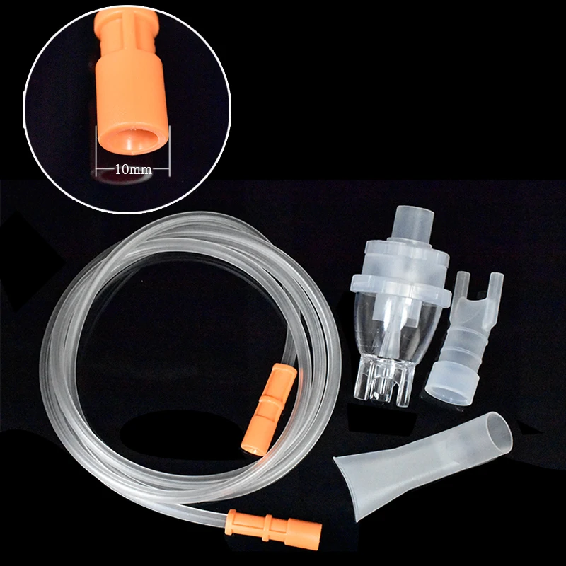 Adult Inhaler Set Soft Tube Inhaler Catheter Nebulizer Cup Filters Family Kid Mask Air Compressor Nebulizer Accessories Set