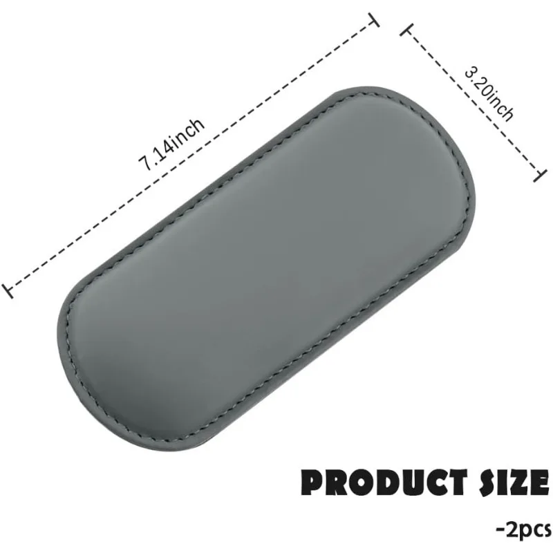​​2PCS Car Door Armrest Pads​​ Soft Leather & Memory Foam for Elbow/Knee Protection Universal Fit for Car Interior