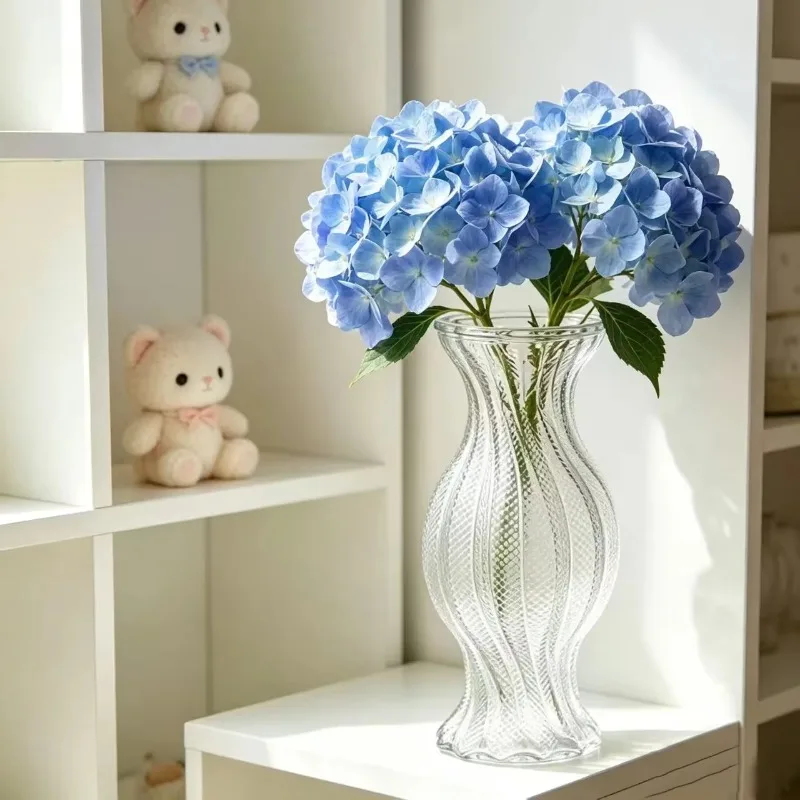 Art Vase High Value Medieval Creative Dining Table Decoration Living Room Flower Arrangement Glazed OrnamentD9