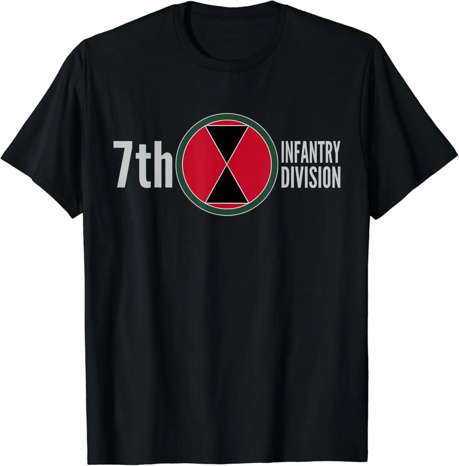 

NEW LIMITED 7TH INFANTRY DIVISION UNITED STATES ARMY Design Tee T-Shirt S-3XL