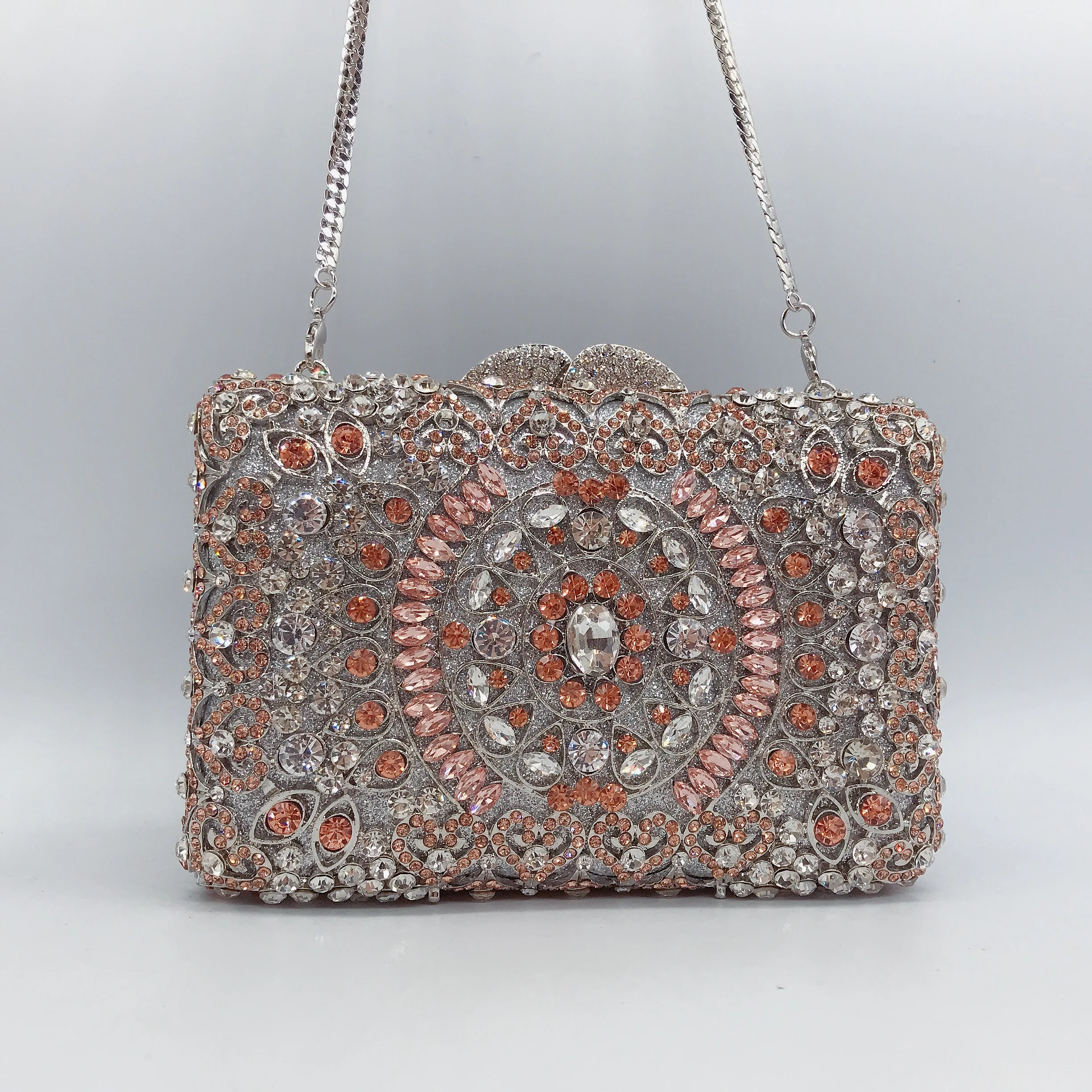 

Лидер продаж 2025, женская вечерняя сумка с кристаллами и бриллиантовым цветком, красочная сумка-кошелек, модная цепочка для сумки на цепочке для части