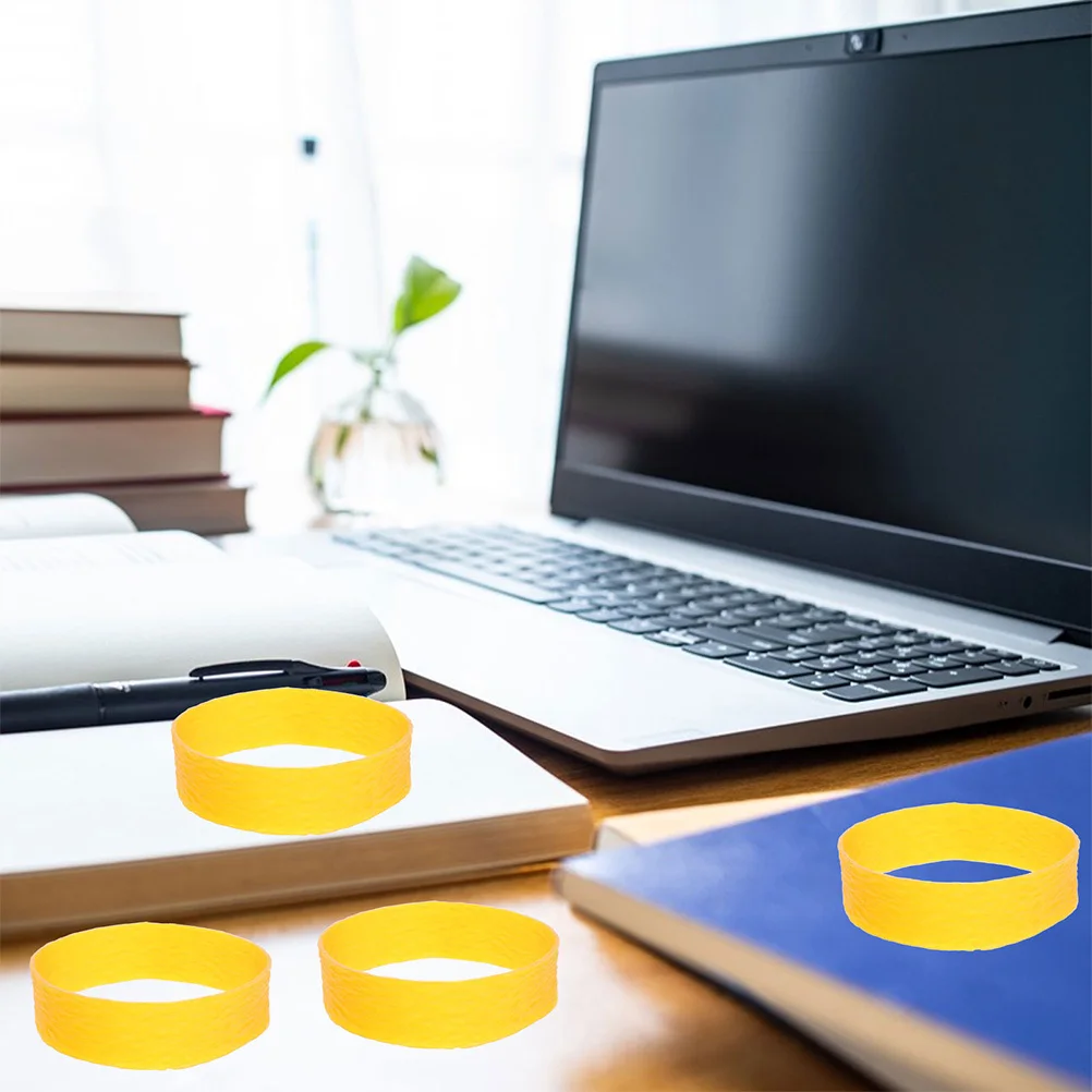 45 قطعة من الأربطة المطاطية الواسعة سميكة وأربطة مرنة قوية شديدة التحمل لتنظيم الأعمال الورقية في البريد المكتبي للاستخدام المنزلي السائب