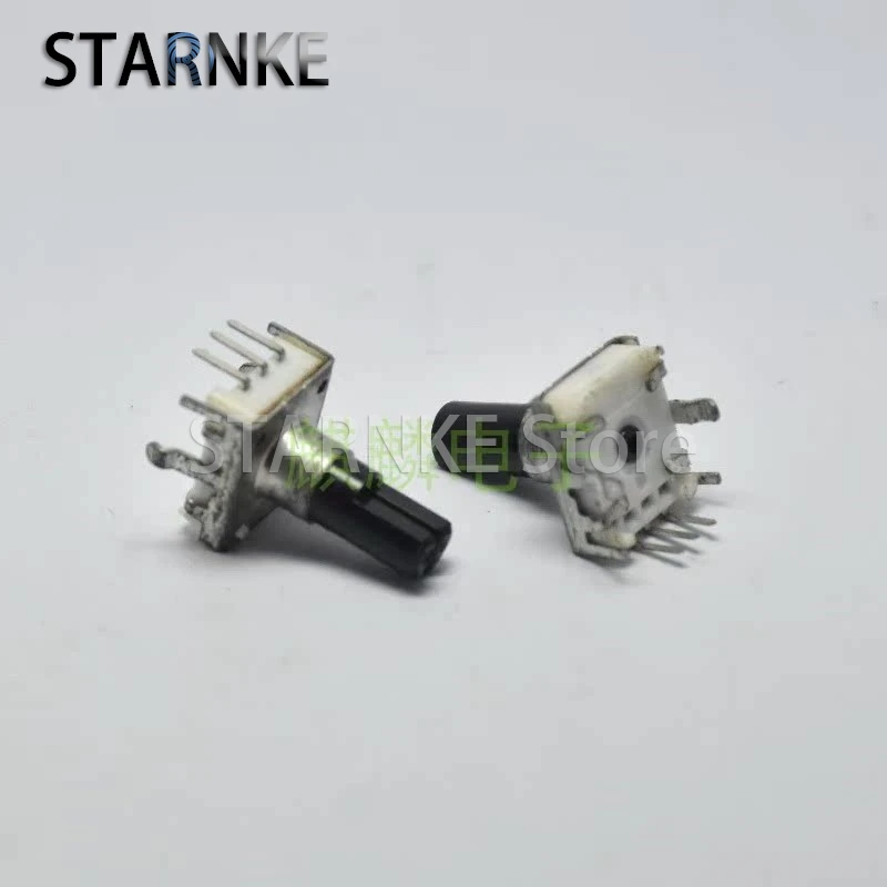 

2PCS EC12 Type Encoder 24 Positioning 24 Pulses D Shaft Length 15MM
