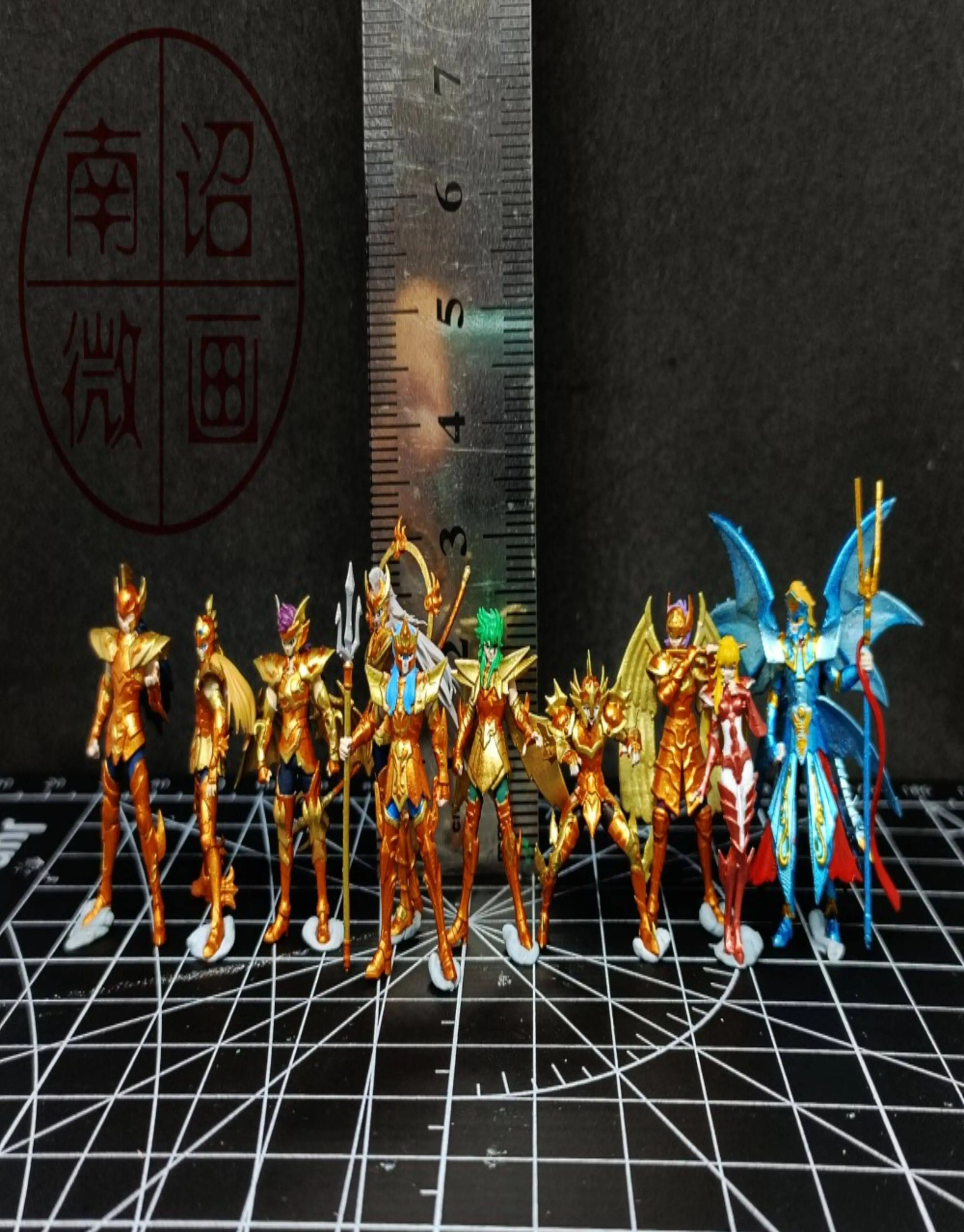 

Saint Seiya Sea Fighter Finished Miniature Figures in Stock
