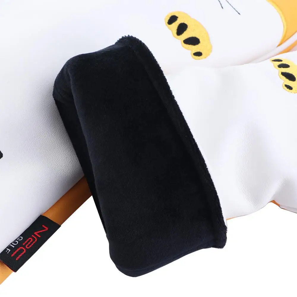 Protector de cuero PU para conductor, cubierta para cabeza de conductor de madera de calle, cubiertas para cabeza de madera de Golf, cubierta para cabeza de palo de Golf