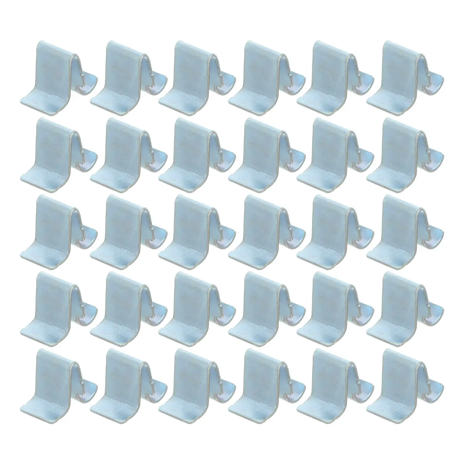 

30Pcs Cabinet Shelf Clips Heavy Duty Metal Support Pegs for Closet Locker File Cabinet Organizer Replacement Shelf Brackets