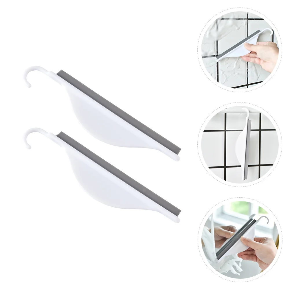 2 Pcs Wiper Window Cleaner Decal Applicator Tool Windows Kitchen Sink Mirror Squeegee Wipers