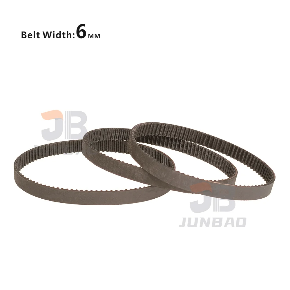 88-220 มม. สายพานไทม์มิ่ง 2GT แบบฟอร์ม 88-2GT ถึง 220-2GT สําหรับเครื่องพิมพ์ DIY/CNC/3D และไดรฟ์อื่นๆ เข็มขัดฟันซิงโครนัส G2M