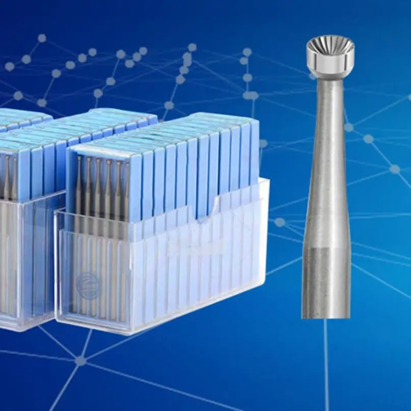 

6 PCs round Cup Burr Set for Jewelry Making Burs with 3/32 Inch Shank Wire Rounder Bits DIY Craft Tools