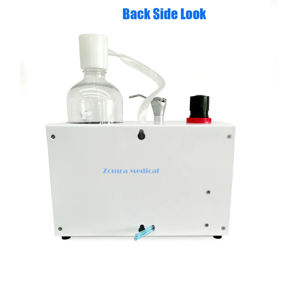 Portable Desktop Dental Turbine Unit with 3-Way Syringe And Foot Control Air Turbine Machine for Dentist Clinic 2/4 Hole Teeth T